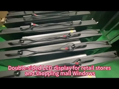 شاشة ذات جانبين تواجه النافذة