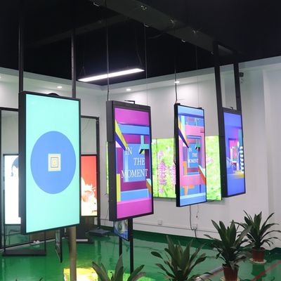 شاشة LCD مقاس 32 بوصة بتصميم نحيف رقمي صناعي