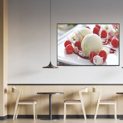 شاشة LCD للوحة النافذة مقاس 32 بوصة تعمل باللافتات الرقمية 1920x1080 3500nits