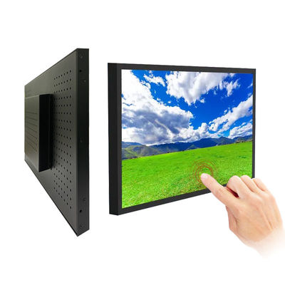 شاشة LCD 32 بوصة مفتوحة الشكل 3000 نيتس الوضوح 1920 * 1080 بكسل
