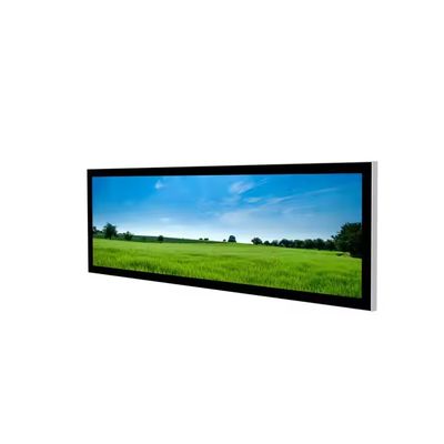 24 بوصة 1920x360p 500nit ~ 1500nits بار داخلي شاشة LCD ممدودة شاشة عرض فائقة واسعة