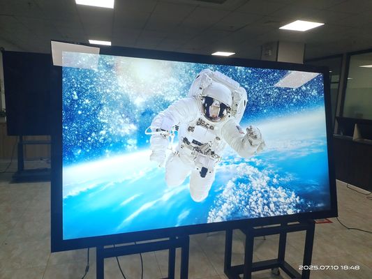 شاشة LCD خارجية كاملة بحجم كبير 86 بوصة، مقاومة للماء IP66، سطوع 3500 شمعة، إعلان UHD
